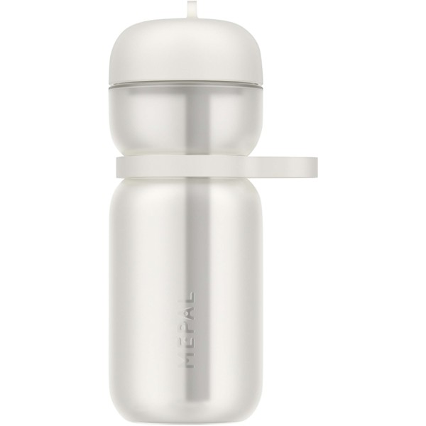 Mepal 600 ml Flip Sportflasche - weiss