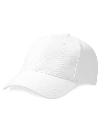 Pro-Style Heavy Brushed Cotton Cap - White / One Size