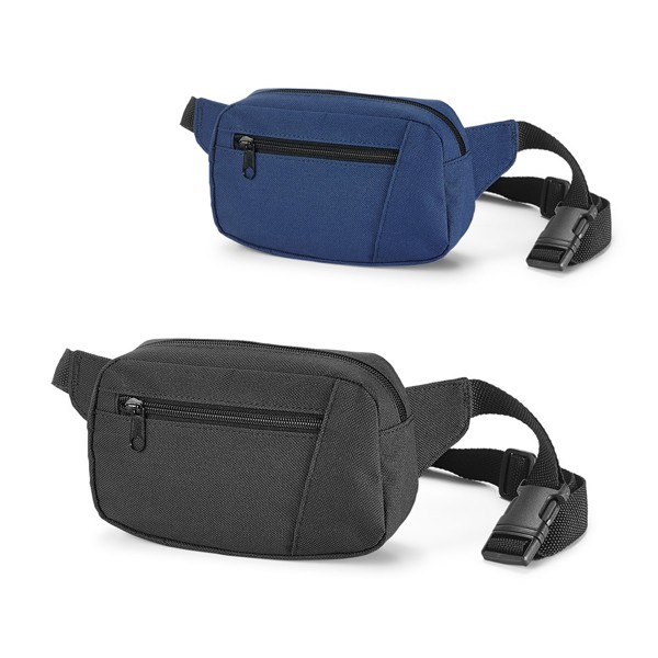 LAGOS. 600D waist bag - Black