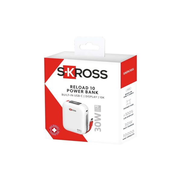 SKROSS® Reload 10.000 mAh power bank