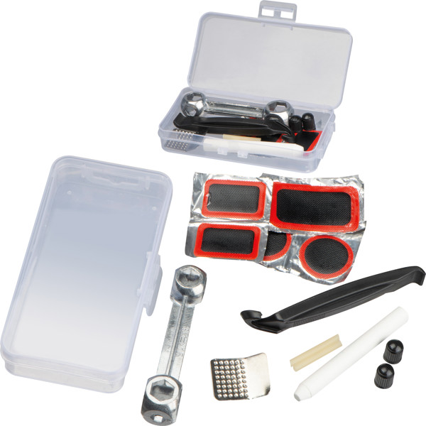 Bicycle repair kit ELIO - Transparent