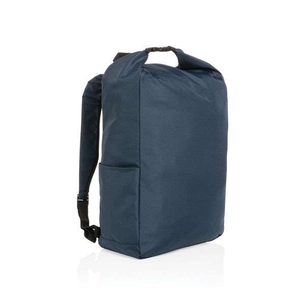 Sac à dos rolltop en rPET Impact AWARE™ - Bleu Marine