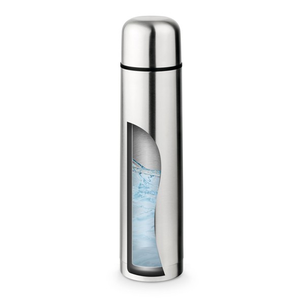 LITER. Garrafa térmica em aço inoxidável 1000 mL