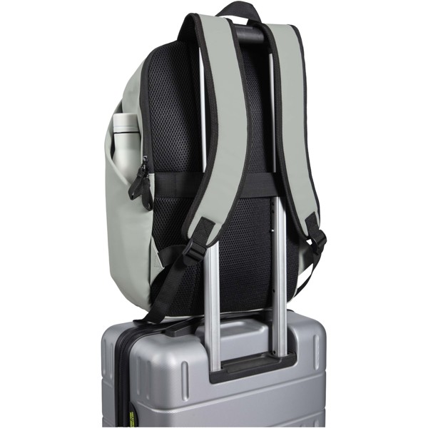 Resi Plus 15" GRS gerecycleerde anti-diefstalrugzak 18L - Grijs
