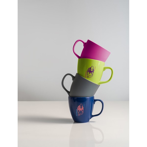 PANTHONY. 450 mL hydroglaze porcelain mug - Pink