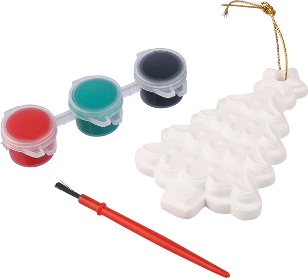 Conjunto de pintura da árvore de Natal PS Amaris