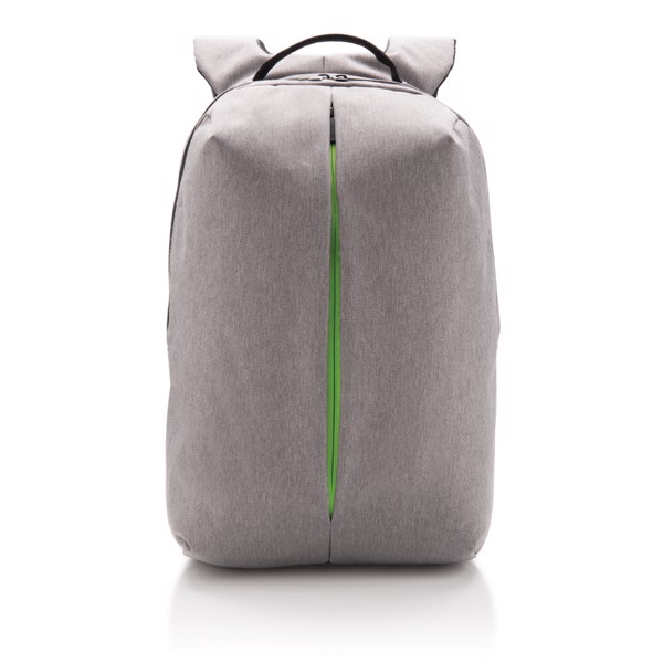 Smart office & sport backpack - Grey / Green