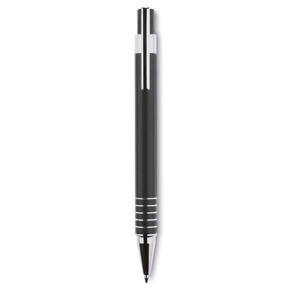 Ball pen set in metal box Alucolor - Black