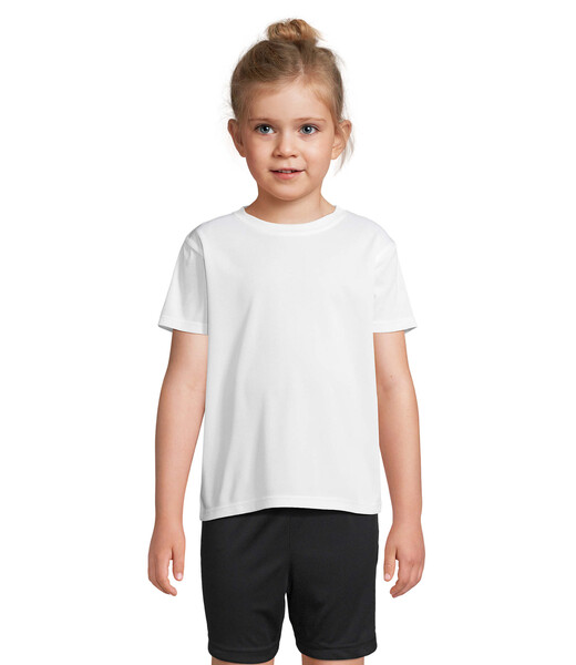 SPRINT KIDS SPORTS T-SHIRT - Bianco4XL