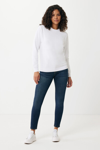 Lehká mikina Iqoniq Etosha z recykl. bavlny - Recycled White / XXXL