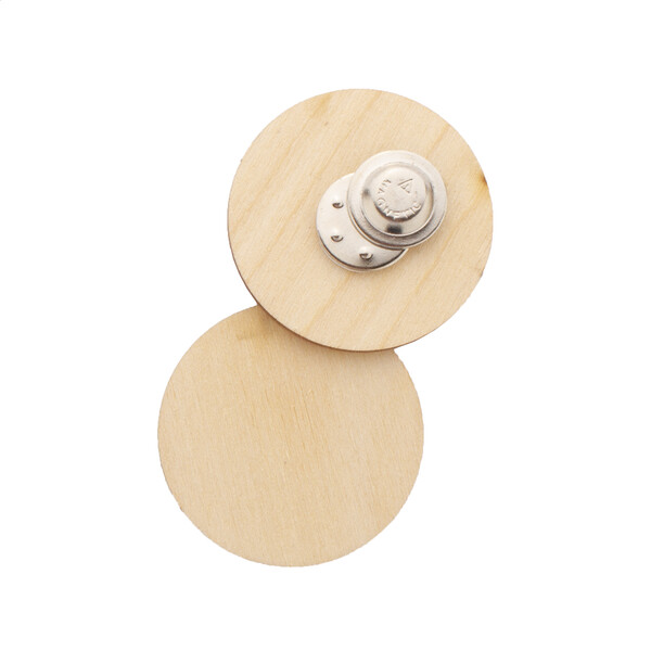 Badge magnétique WooBadge - Naturelle