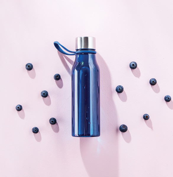 VINGA Bouteille d'eau 600ml en tritan Lean - Bleu Marine