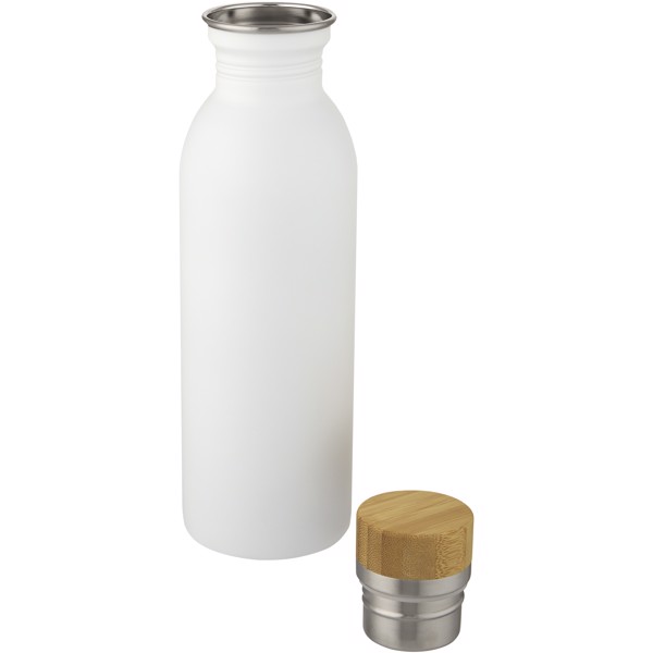 Kalix 650 ml Sportflasche aus Edelstahl - weiss