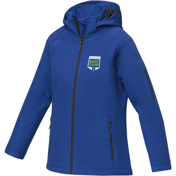 Giacca softshell imbottita da donna Notus - Blu / XL