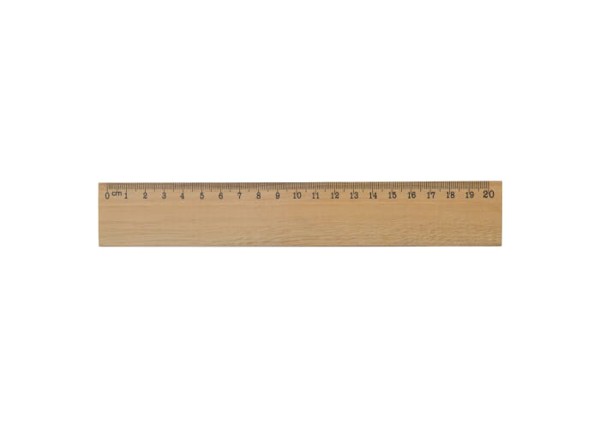 Ruler wood 20cm