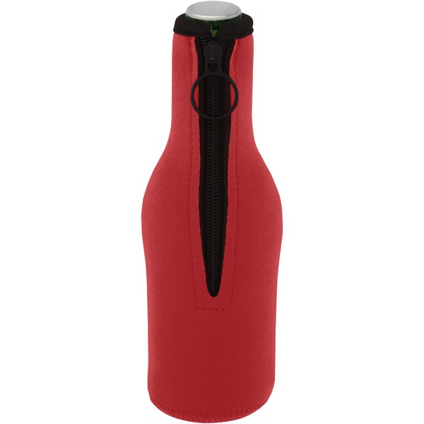 Manchon Fris en néoprène recyclé pour bouteille - Rouge
