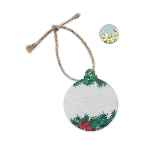 Weihnachtsschmuck Samenpapier Bauseed