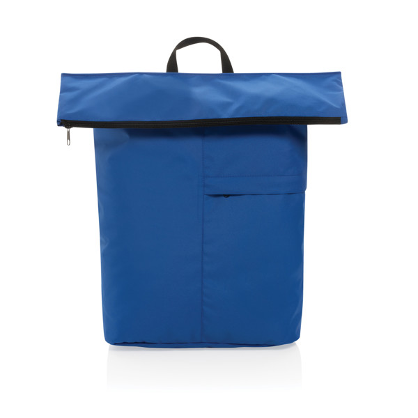 Sac à dos pliable Dillon en rPET AWARE™ - Bleu Royal
