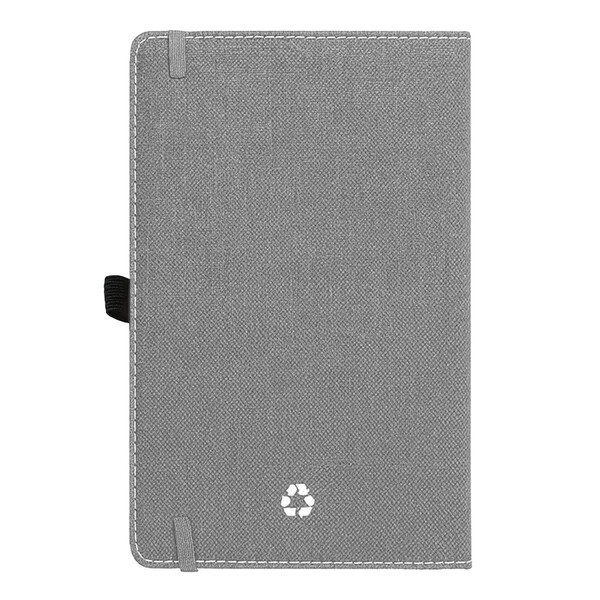 Agenda Tascabile Settimanale 2027, Copertina Rigida In Pet Riciclato Con Effetto Mélange - Grigio