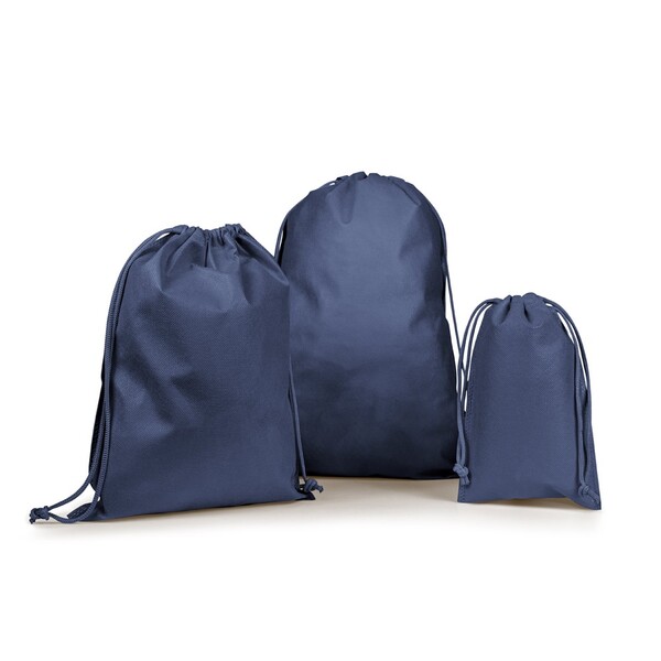 GIFT BAG L. Velká dárková taška z netkané textilie (60 g/m²) - Modrá