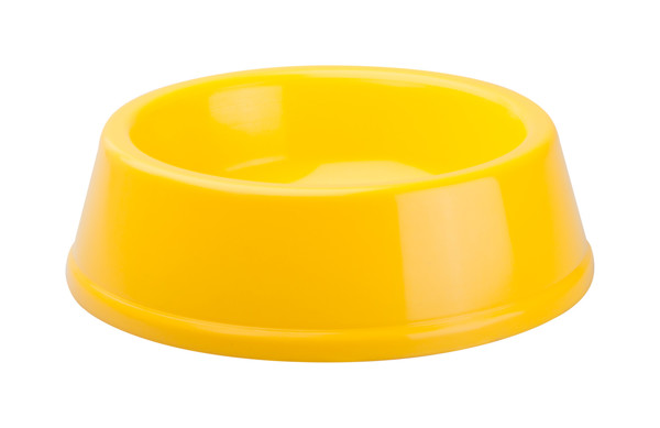 Dog Bowl Puppy - Yellow