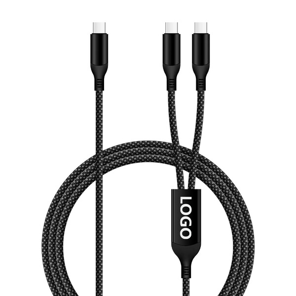 2in1 Fast Charging Data Cable UC075 - SILVER