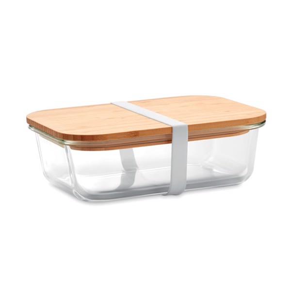 Glass lunchbox with bamboo lid Tundra Lunchbox