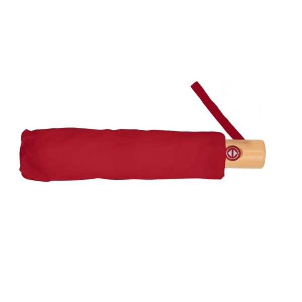 RPET automatic umbrella, foldable | Nell - red