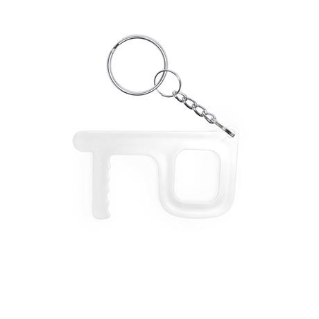 Dalton No-Touch Keyring - White