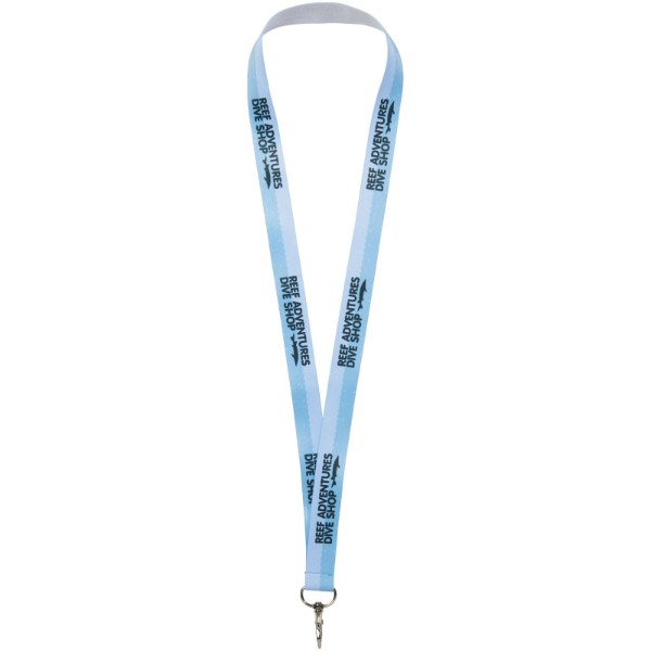 Luka sublimation lanyard - single side - White / 10mm