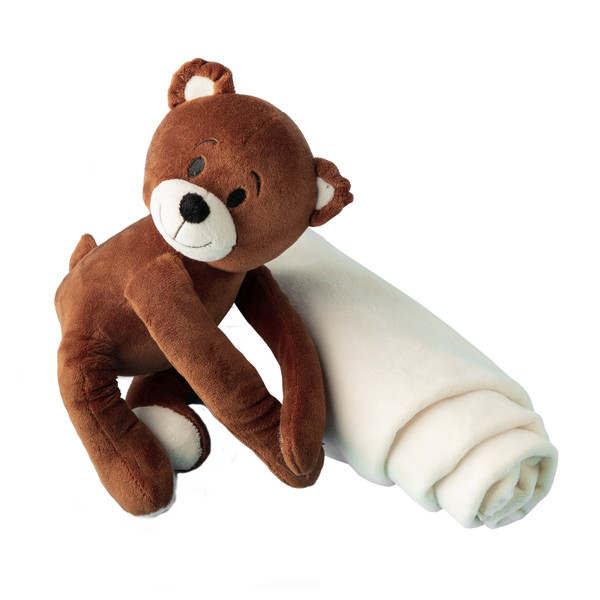 Tuli teddy bear with blanket