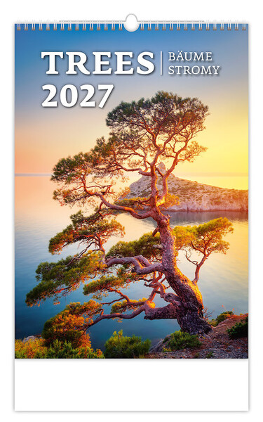 Nástěnný kalendář Stromy 2027