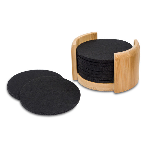 Mazzo RPET felt coaster set