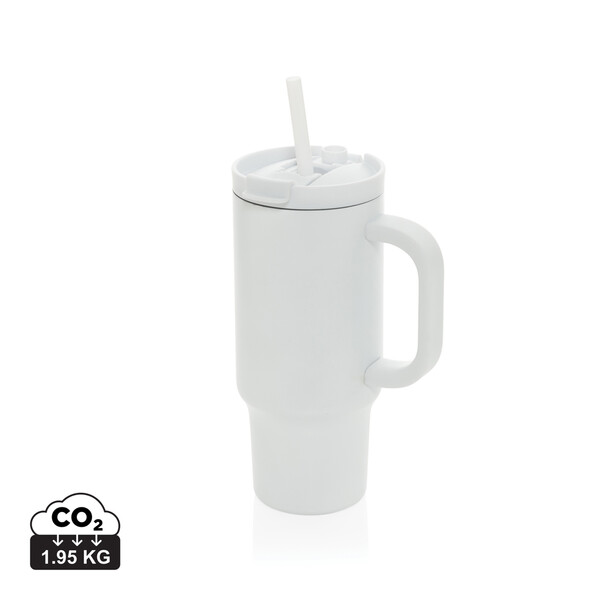Cruiser RCS recycled Leakproof Compact Tumbler 480ML - White