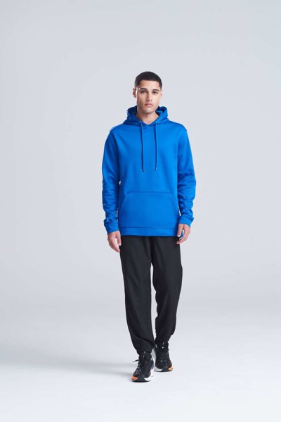 Sports Polyester Hoodie - Steel Grey / 3XL