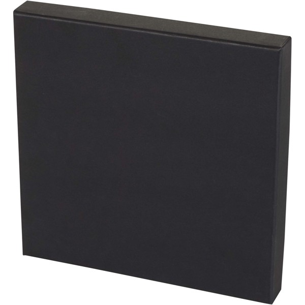 Minka RCS recycled aluminium ballpoint pen, keychain and RFID card holder gift set