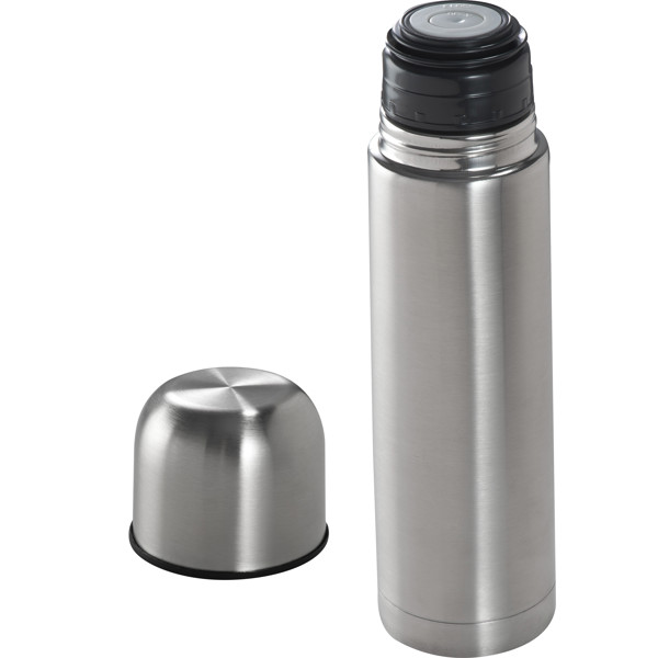 Stainless steel thermal flask BERENIKA - Silvergrey