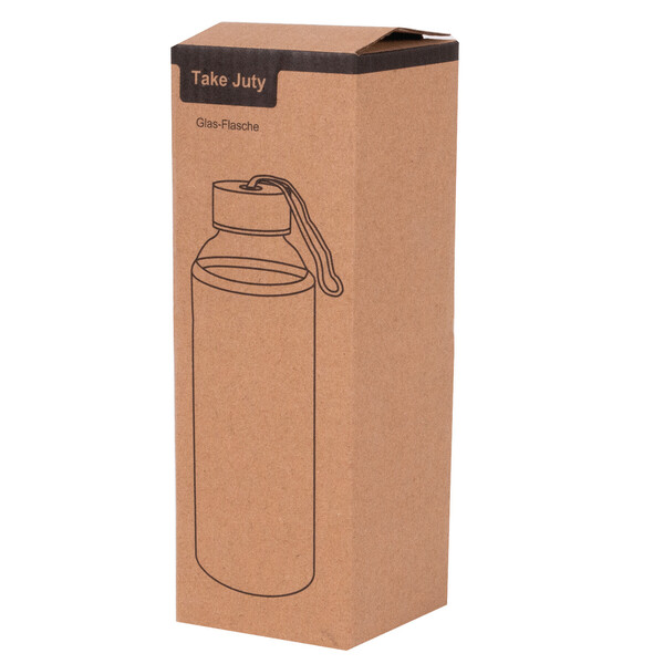 Glass Bottle Take Juty - Grey