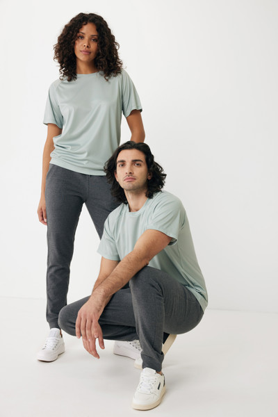 Iqoniq Cooper recycled cotton jogger - Heather Anthracite / XXL