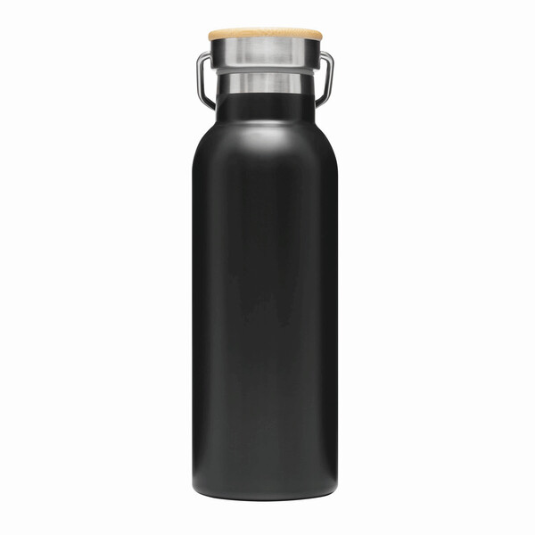 Izolovaná fľaša na pitie Eco Flavour - Čierna