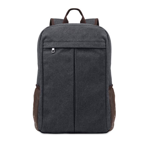 Laptop backpack in canvas Umea