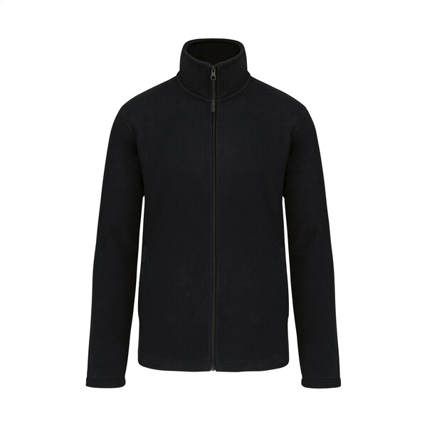 Veste polaire à fermeture éclair longue KA9102 - Noir / L