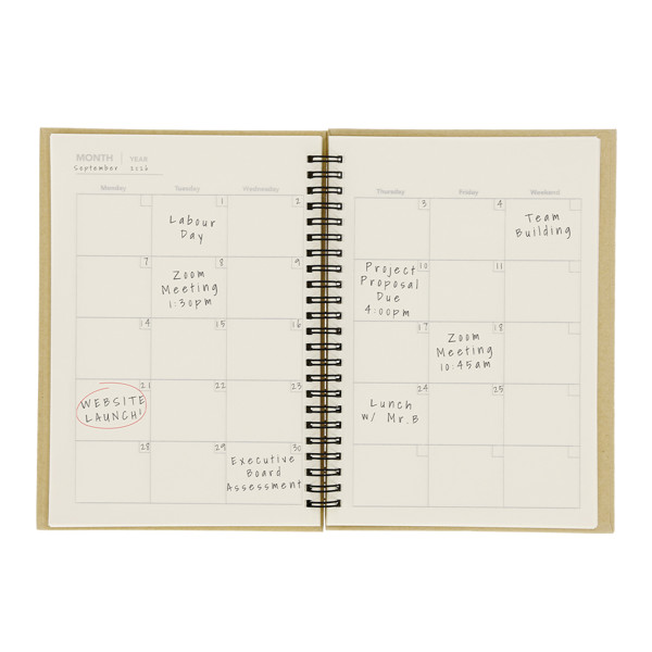 Libreta Planning Mensual Celik