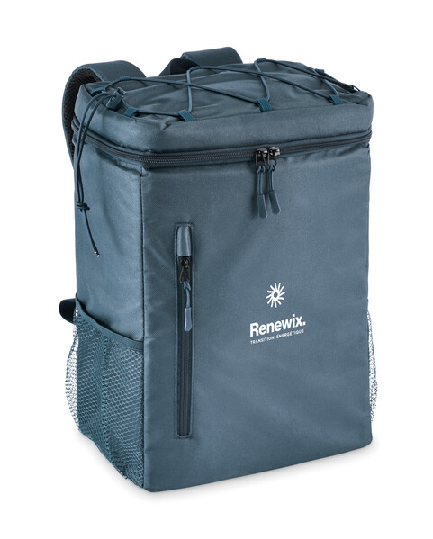 Sac à dos isotherme 600D RPET Mafrio - Bleu