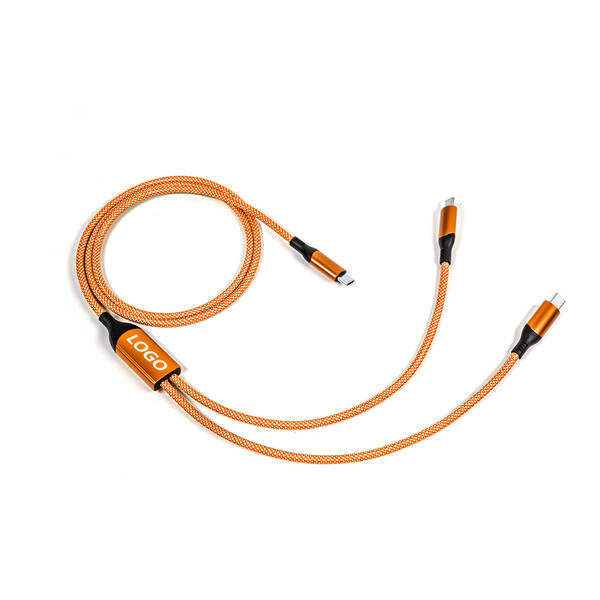 2in1 Fast Charging Data Cable UC075 - SILVER