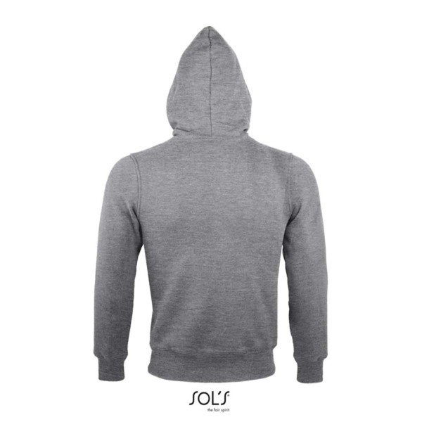 Sol's Sherpa - Unisex μπουφάν με φερμουάρ και επένδυση "Sherpa" - Grey Melange / S