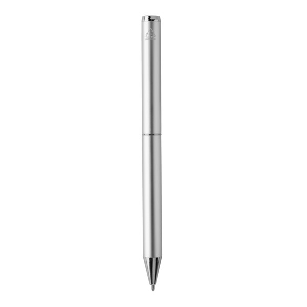 Swiss Peak Cedar RCS certified recycled aluminium pen - Silver