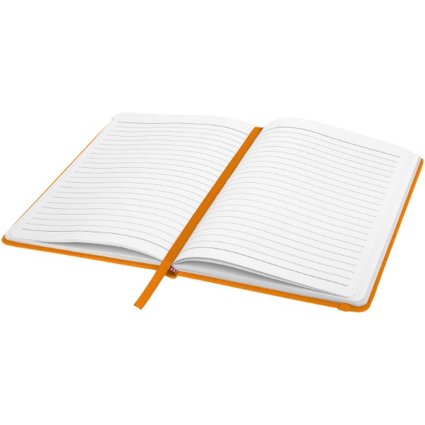 Spectrum A5 hard cover notebook - Orange
