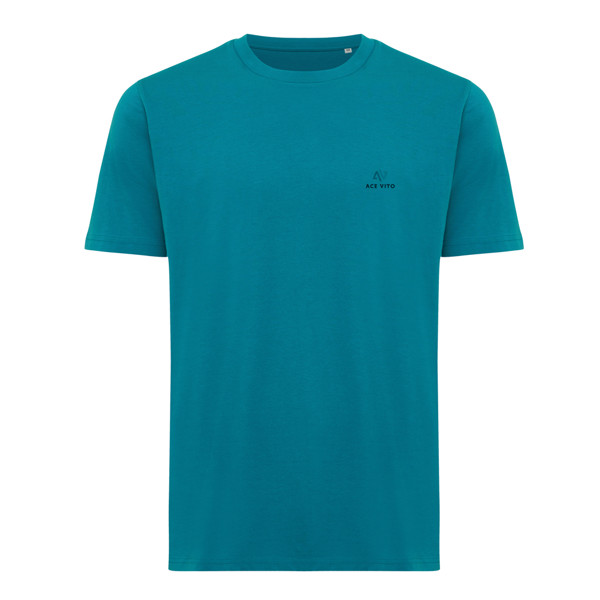 T-shirt léger en coton recyclé IQONIQ Sierra - Verdigris / XXS