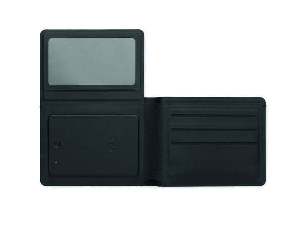 Anti-loss finder PU wallet